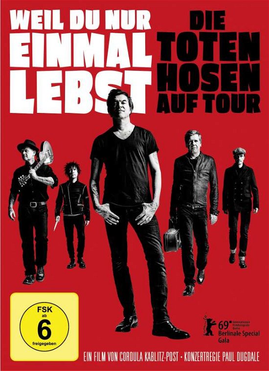 Cover for Die Toten Hosen · Weil Du Nur Einmal Lebst-die Toten Hosen Auf Tour (DVD) (2019)