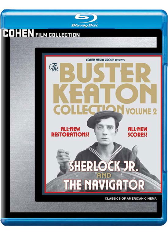 Cover for Buster Keaton Collection 2 (Blu-Ray) (2019)