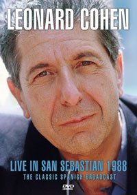 Cover for Leonard Cohen · Live In San Sebastian 1988 (DVD) (2017)