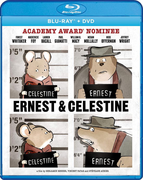 Cover for Ernest &amp; Celestine (Blu-ray) (2021)