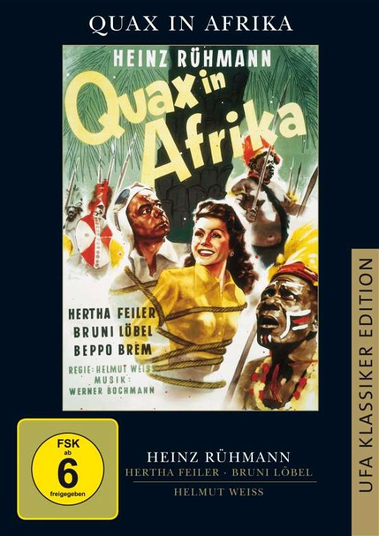 Cover for Heinz Rühmann · Quax in Afrika (DVD) (2005)