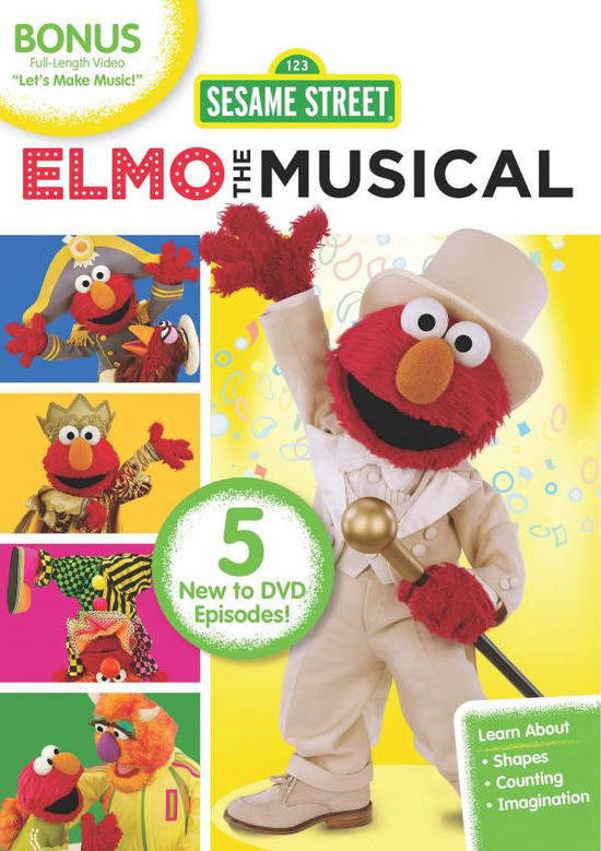 Sesame Street: Elmo the Musical - DVD - Elokuva - FAMILY, CHILDRENS - 0854392002995 - tiistai 7. toukokuuta 2013