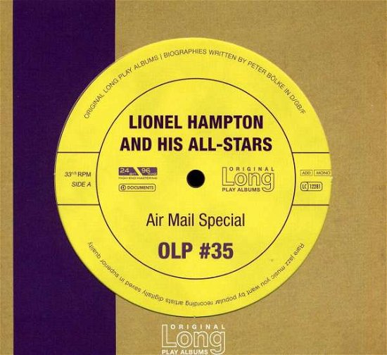 Cover for Hampton Lionel And His All-Stars · Air Mail Special (CD) [Digipak] (2011)