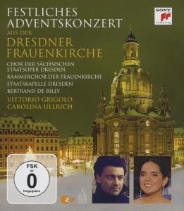 Cover for Grigolo,vittorio / Staatskapelle Dresden/de Billy,b. · Festl. Adventskonzert 2010 Dresdner Frauenkirche (Blu-ray) (2011)