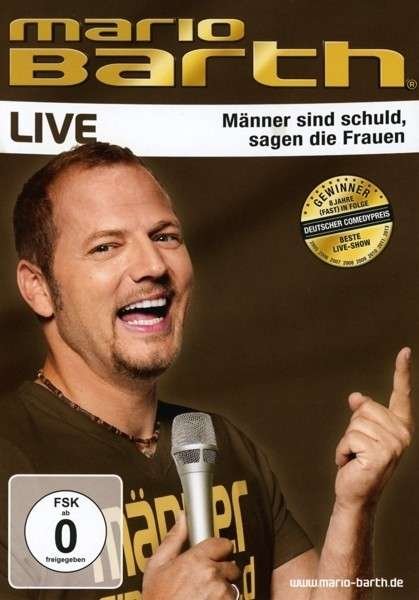 Cover for Mario Barth · Männer Sind Schuld,sagen Die Frauen (DVD) (2013)