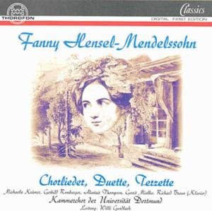 Cover for Hensel-mendelssohn / Gundlach / Braun · Choral Songs / Duets / Trios (CD) (1996)
