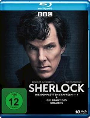 Cover for Cumberbatch,benedict / Freeman,martin / Gatiss,mark · Sherlock-die Komplette Serie (Vanilla) Ltd. (Blu-ray) (2022)