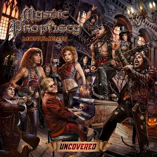 Cover for Mystic Prophecy · Monuments Uncovered (CD) [Digipak] (2018)