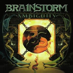 Cover for Brainstorm · Ambiguity (Orange-black Marbled Vinyl) (LP) [Coloured edition] (2023)