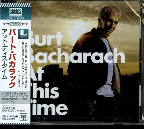 Cover for Burt Bacharach · At This Time (CD) [Japan Import edition] (2020)