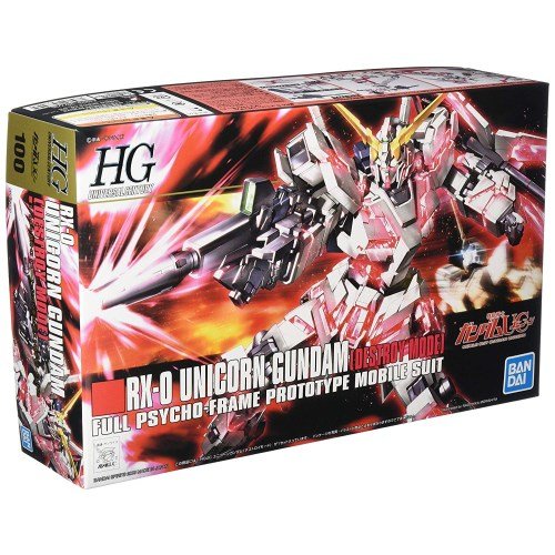 GUNDAM - 1/144 HGUC RX-0 Unicorn Gundam - Model Ki - Figurines - Fanituote -  - 4573102573995 - maanantai 6. joulukuuta 2021