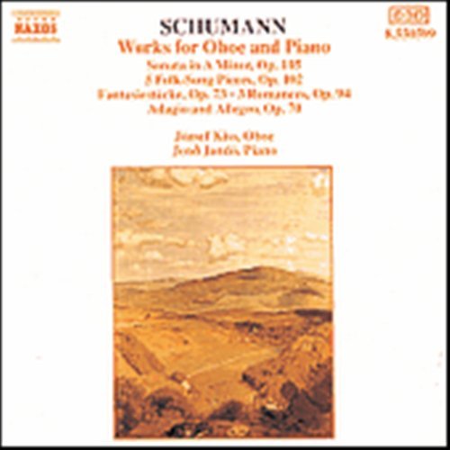 Works For Oboe And Piano - Robert Schumann - Musik - NAXOS - 4891030505995 - 19. september 1994
