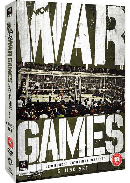 Cover for WWE: War Games - WCWs Most Notorious Matches (DVD) (2013)