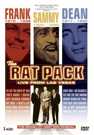 Cover for Rat Pack · Live From Las Vegas (DVD)