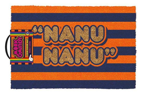 Mork & Mindy: Nanu Nanu Door Mat (Zerbino) - Pyramid - Merchandise - PYRAMID - 5050293856995 - 