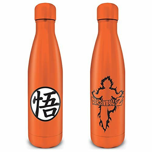 Dragon Ball Z (Goku Kanji) Metal Drink Bottle - Dragon Ball Z - Merchandise - DRAGON BALL Z - 5050574256995 - June 6, 2023