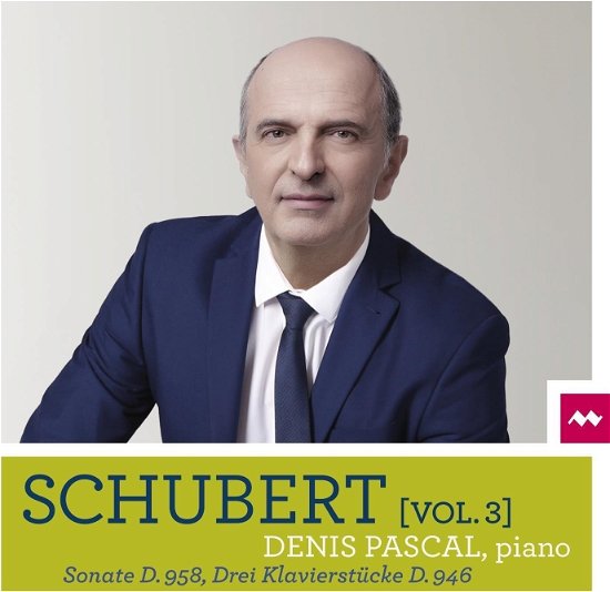 Cover for Denis Pascal · Schubert Vol. 3 (CD) (2024)