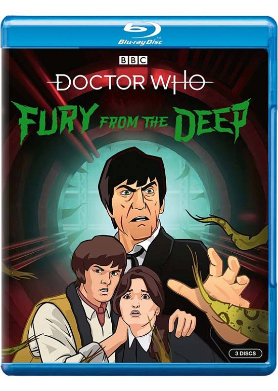 Cover for Doctor Who: Fury from the Deep · Doctor Who Animated - Fury From The Deep (Blu-ray) (2020)