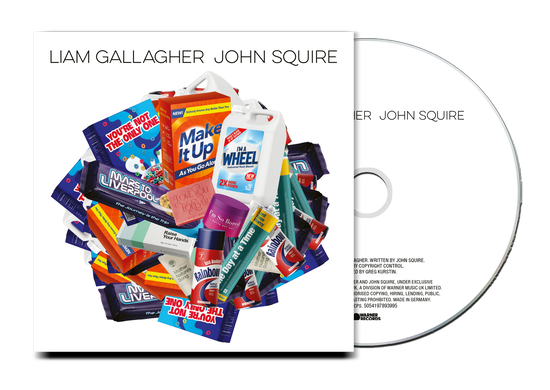 Cover for Liam Gallagher &amp; John Squire (CD) [Softpack] (2024)