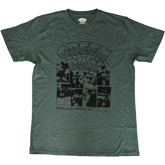Green Day Unisex T-Shirt: Dookie Frames - Green Day - Merchandise -  - 5056561070995 - 
