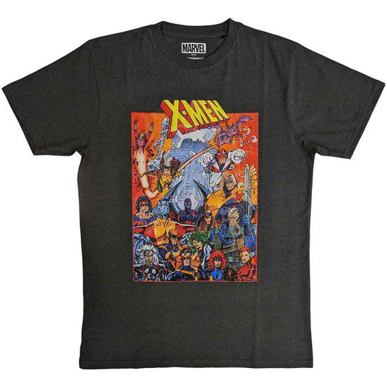 Cover for Marvel Comics · Marvel Comics Unisex T-Shirt: X-Men Full Characters (T-shirt) [size S]