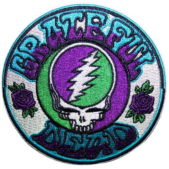 Cover for Grateful Dead · Grateful Dead Woven Patch: Steal Your Face Purple / Green (Standard) (Patch) (2024)