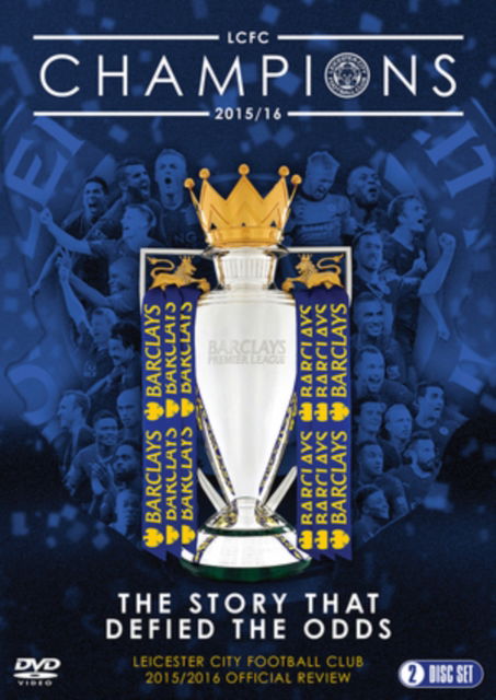 Cover for Leicester City Football Club 1516 · Leicester City FC - 2015-2016 Official Review Champions (DVD) (2016)