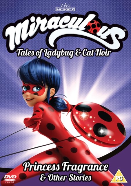 Cover for Miraculous Tales of Ladybug and Cat · Miraculous: Tales of Ladybug and Cat Noir - Princess Fragrance &amp; Other Stories  Vol 3 (DVD) (2018)