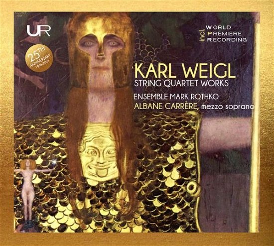 Cover for Weigl / Carrere / Ensemble Mark Rothko · String Quartet Works (CD) (2023)