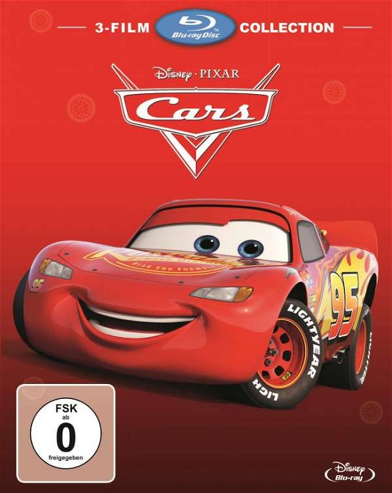Cover for Cars 1-3 BD (Blu-ray) (2018)