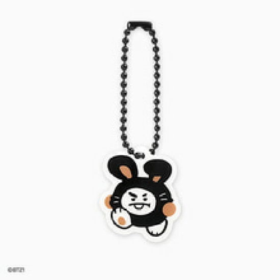 Cover for BT21 · BT21 Acrylic Keyring (Keyring) [Black Rabbit edition] [Shooky] (2024)