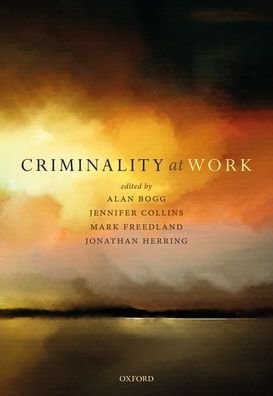 Cover for Criminality at Work (Hardcover bog) (2020)