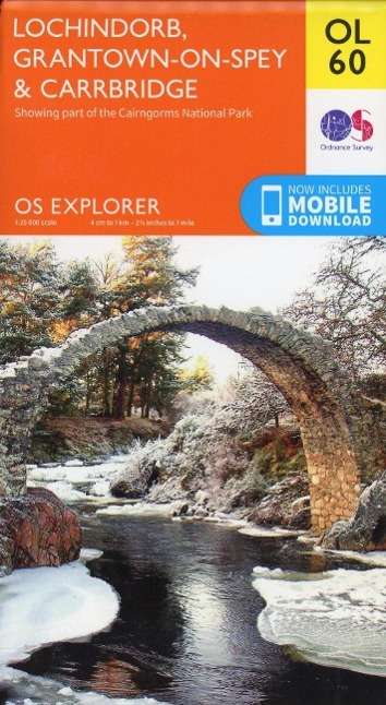 Cover for Ordnance Survey · Lochindorb, Grantown-on-Spey &amp; Carrbridge - OS Explorer Map (Landkarten) [May 2015 edition] (2015)