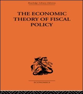 Cover for Bent Hansen · The Economic Theory of Fiscal Policy (Hardcover bog) (2003)
