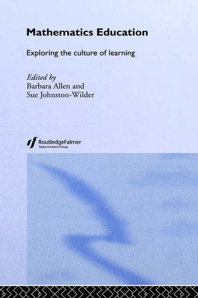 Cover for Barbara Allen · Mathematics Education: Exploring the Culture of Learning (Hardcover Book) (2003)