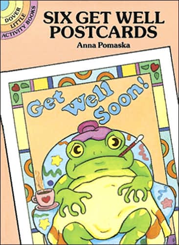 Cover for Anna Pomaska · Six Get Well Postcards (Paperback Book) (2003)