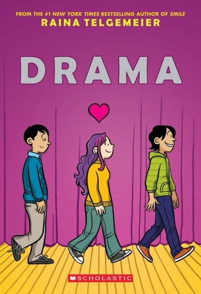 Drama - Raina Telgemeier - Bøger - Scholastic US - 9780545326995 - 6. marts 2014