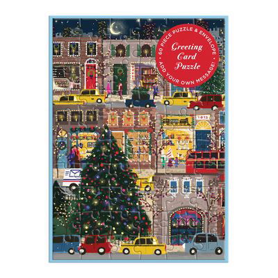 Joy Laforme Winter Lights Greeting Card Puzzle - Galison - Jeu de société - Galison - 9780735378995 - 31 août 2023