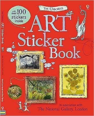 Cover for Kate Davies · Art Sticker Book (Taschenbuch) (2009)