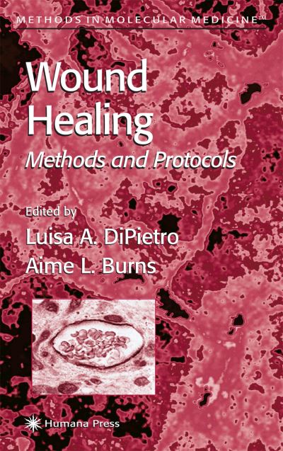 Cover for Luisa a Dipietro · Wound Healing: Methods and Protocols - Methods in Molecular Medicine (Hardcover Book) (2003)