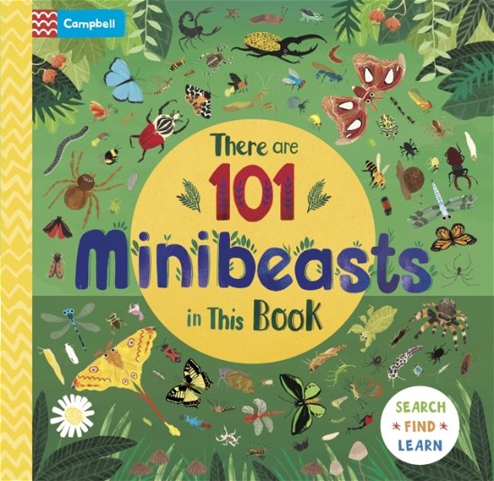 Cover for Campbell Books · There are 101 Minibeasts in This Book - There Are 101 (Tavlebog) (2023)