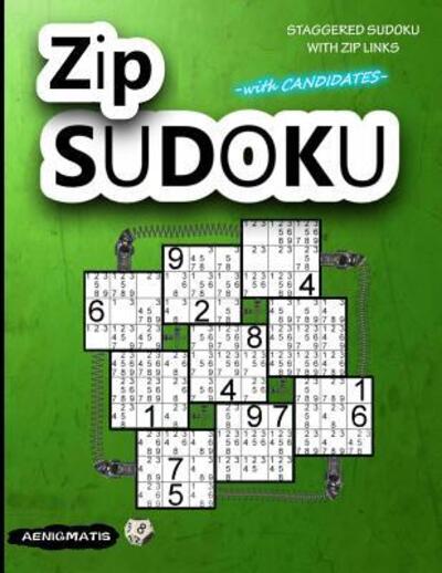 Cover for Aenigmatis · Zip Sudoku with Candidates (Paperback Book) (2019)