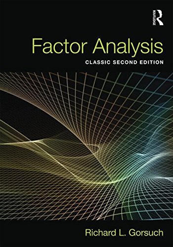 Cover for Gorsuch, Richard L. (Fuller Theological Seminary, USA) · Factor  Analysis: Classic Edition - Psychology Press &amp; Routledge Classic Editions (Pocketbok) (2014)