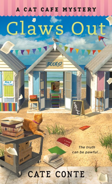 Cover for Cate Conte · Claws Out: A Cat Cafe Mystery - Cat Cafe Mystery Series (Paperback Book) (2025)
