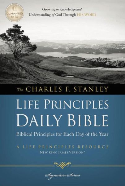 Cover for Charles F Stanley · Charles F. Stanley Life Principles Daily Bible-nkjv-signature (Cloth Book) (2011)