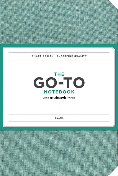 Go-To Notebook with Mohawk Paper, Sage Blue Blank - Go-To - Chronicle Books - Bøger - Chronicle Books - 9781452179995 - 5. februar 2019