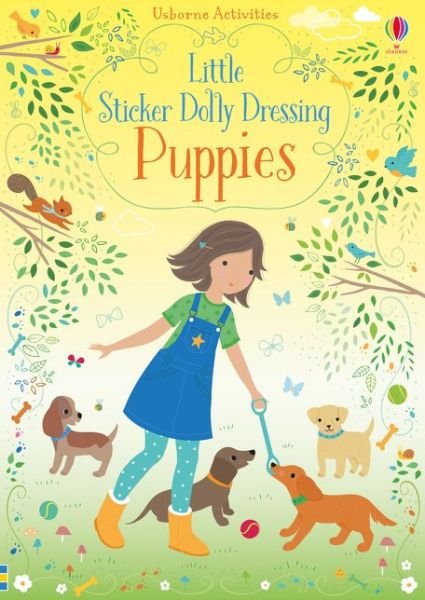 Cover for Fiona Watt · Little Sticker Dolly Dressing Puppies - Little Sticker Dolly Dressing (Paperback Bog) (2019)