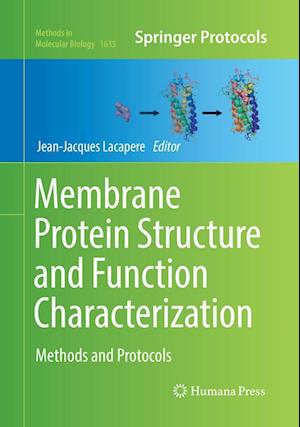 Cover for Membrane Protein Structure and Function Characterization: Methods and Protocols - Methods in Molecular Biology (Paperback Book) [Softcover reprint of the original 1st ed. 2017 edition] (2018)