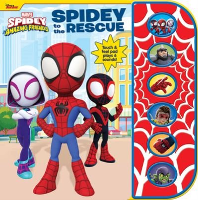 Cover for P I Kids · Spidey To The Rescue Textured Sound (Hardcover bog) (2022)