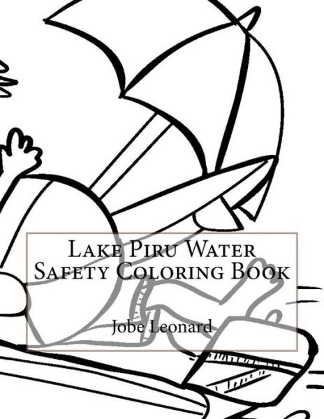 Cover for Jobe Leonard · Lake Piru Water Safety Coloring Book (Paperback Bog) (2016)